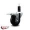 Service Caster 3-1/2'' Phenolic Swivel 1-1/4'' Expanding Stem Caster Total Lock Brake SCC-EXTTL20S3514-PHR-114 - alternate 4